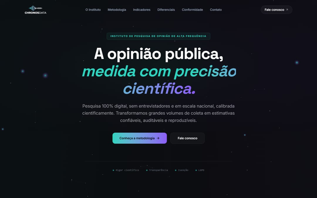 ChronosData — instituto de pesquisa de opinião